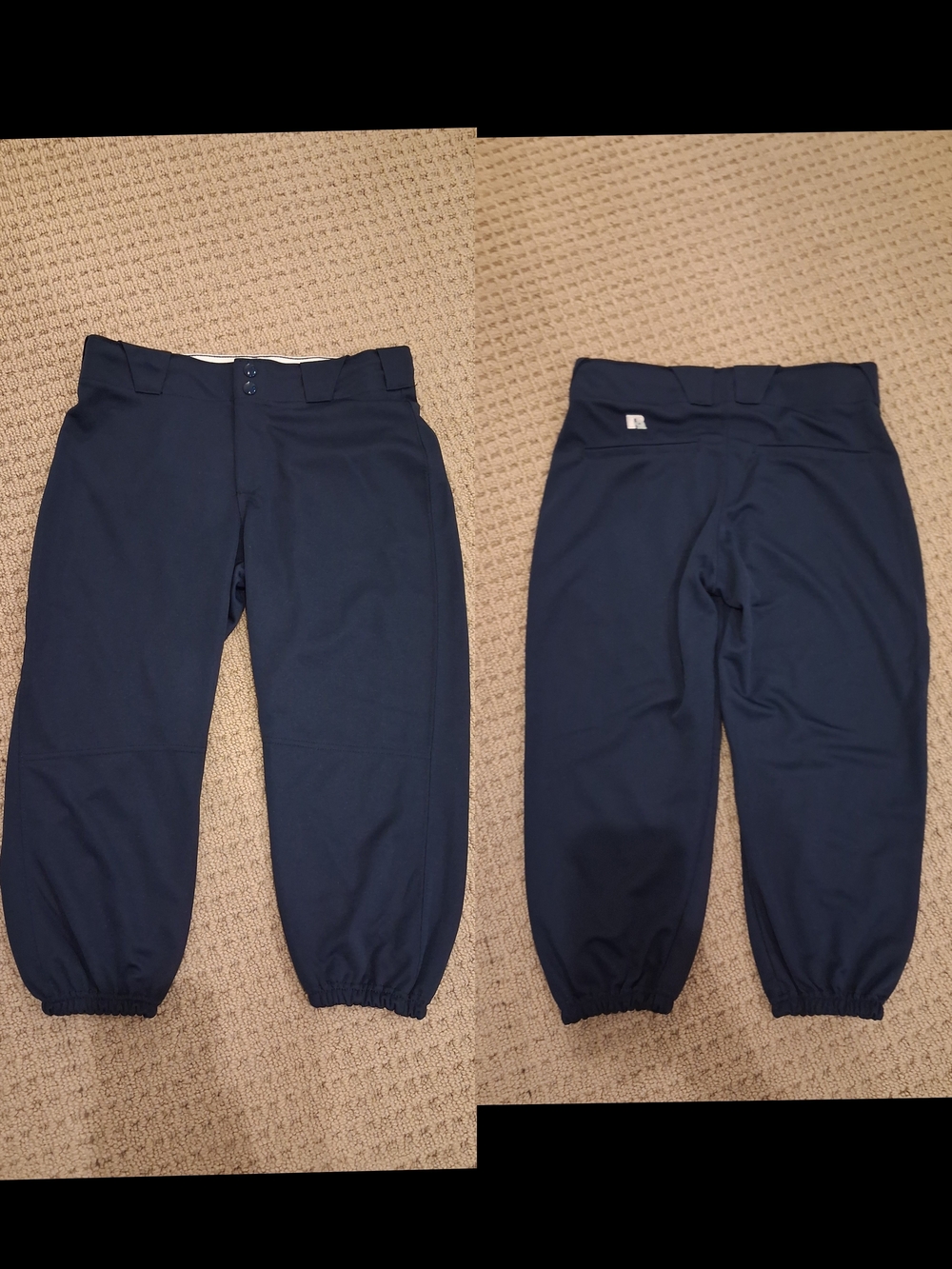Russell Athletic Navy Blue Women Softball Pants Size Medium
